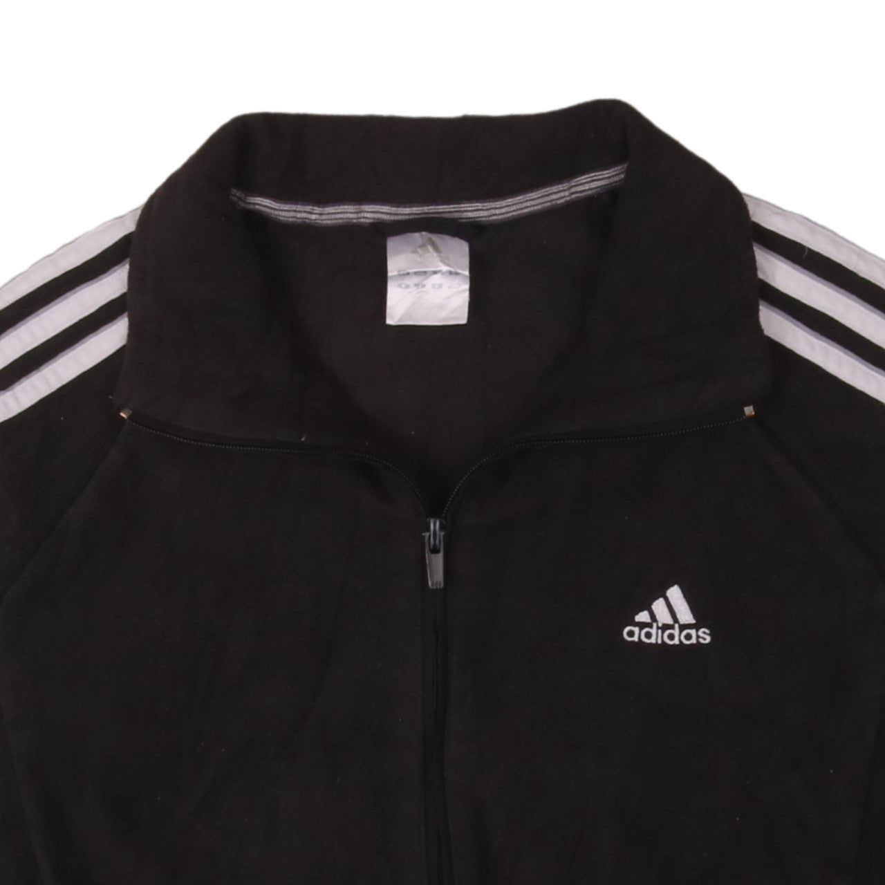 Adidas Women's Black Fleece Full Zip Basic Jacket Size M
