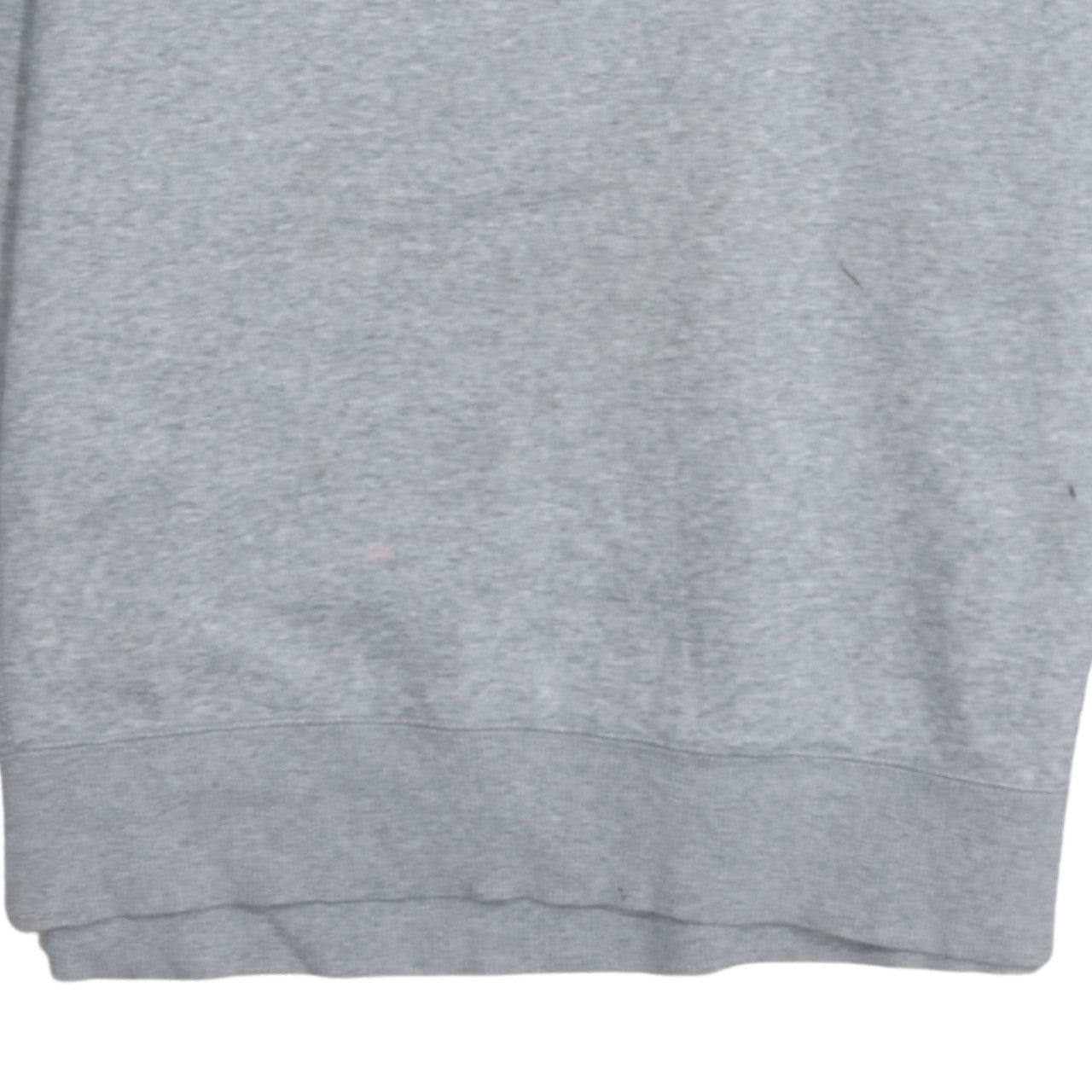 Adidas Men's Grey Logo Crew Neck Pullover Sweatshirt Size L