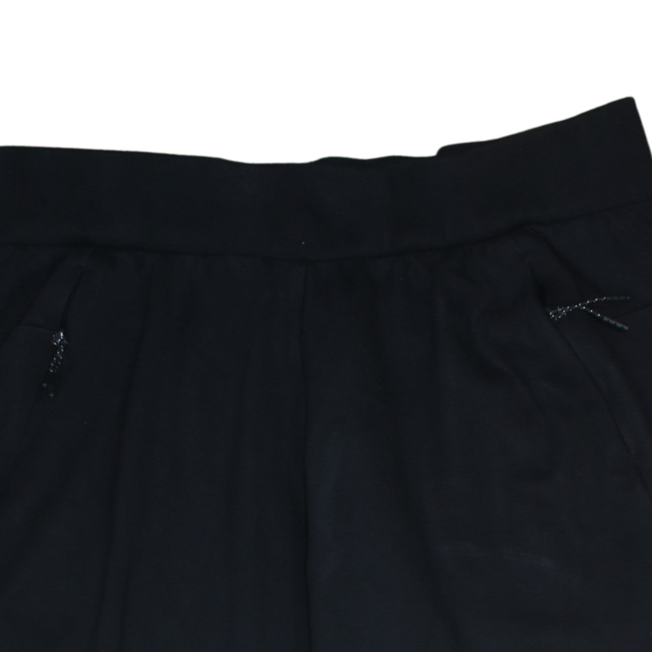 Adidas Womens Black Jogger Trousers L Elastic Waist Pockets Sports