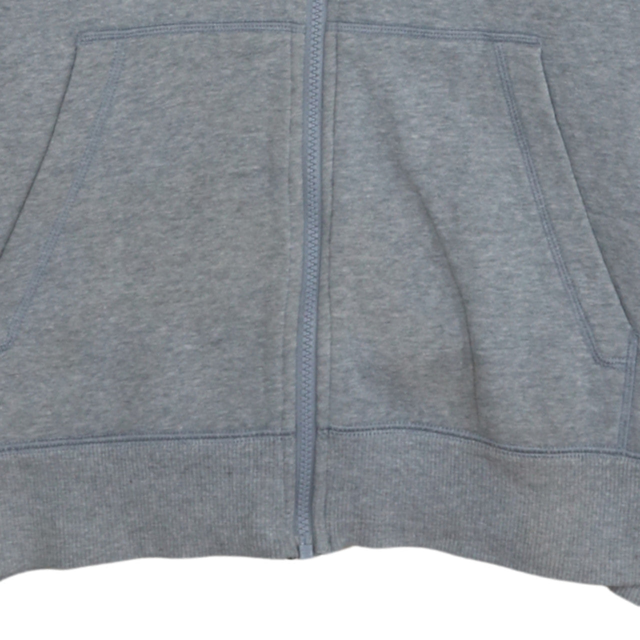 Under Armour Men's Grey Full Zip Hoodie Size M Relaxed Fit Fleece