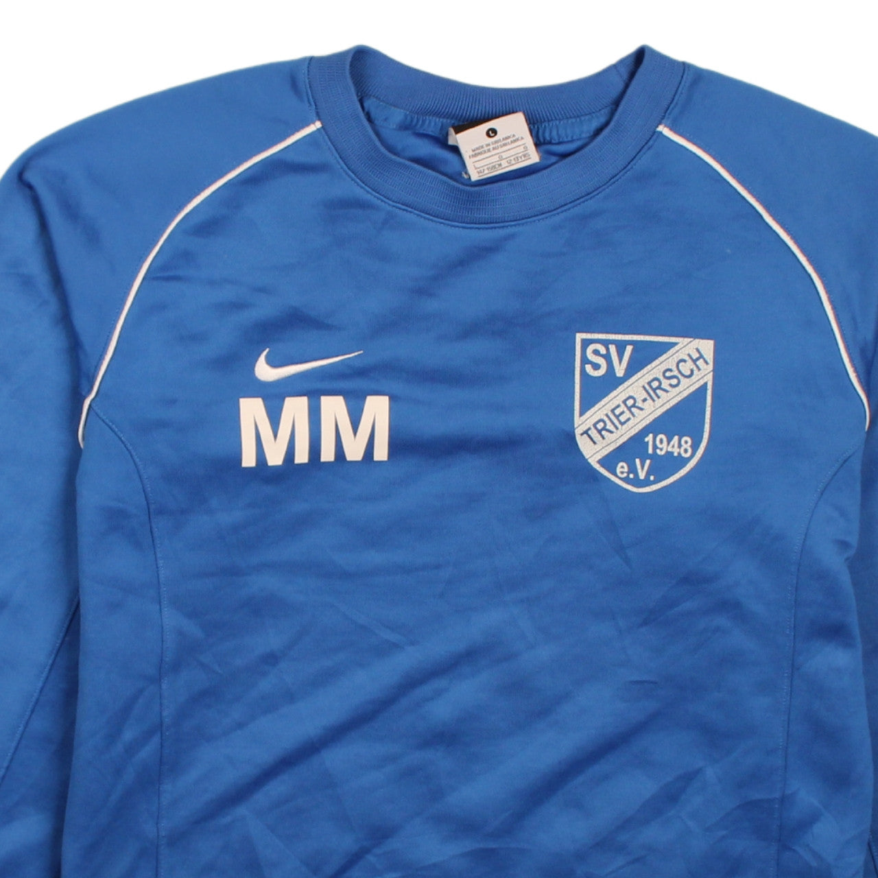 Nike Boys Blue Dri-Fit Football Pullover Sweatshirt 12-13 Years