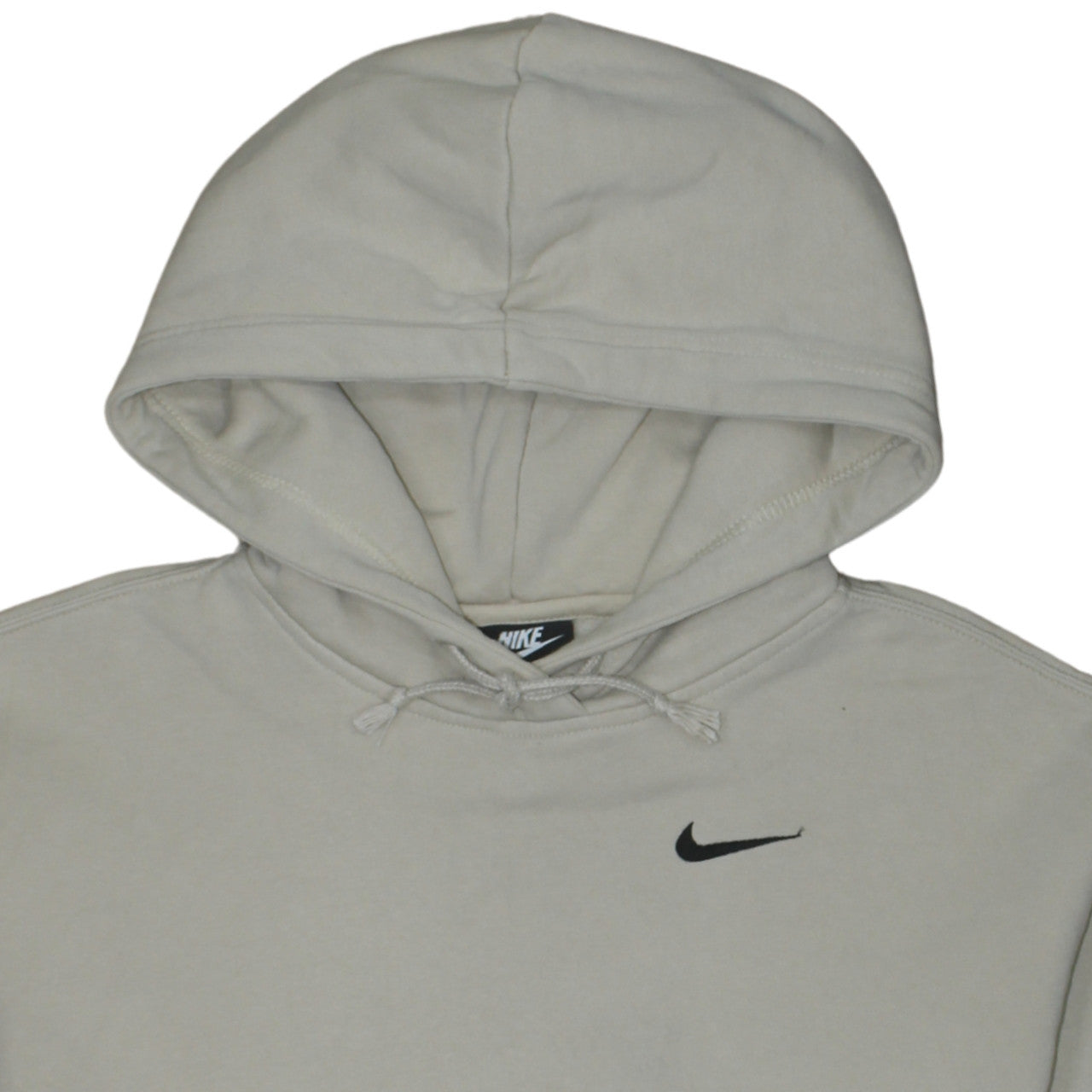 Nike Women’s Beige Pullover Hoodie XS Cotton Blend Casual