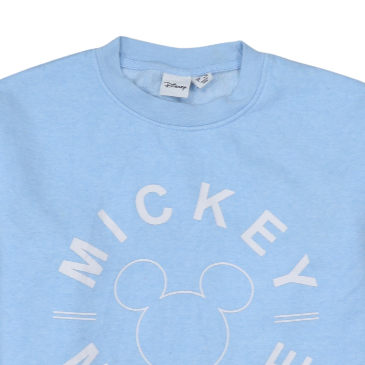 Disney Primark Women Blue 2XS Pullover Sweatshirt Mickey Mouse Graphic