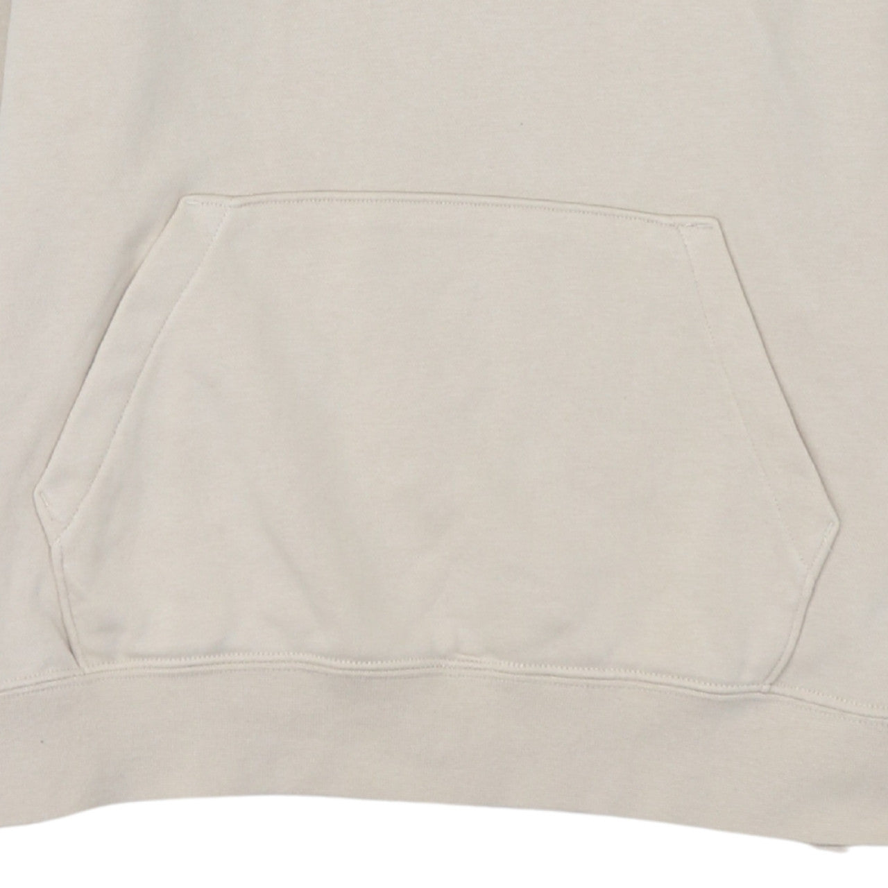 Nike Women Beige Pullover Hoodie Small Logo Hooded Sweatshirt