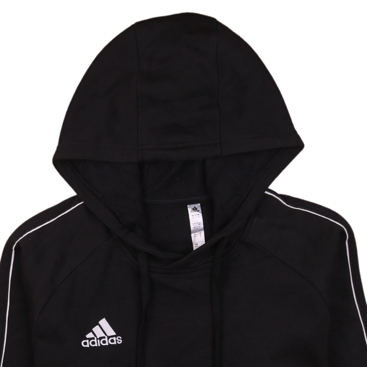 Adidas Men's Black Pullover Hoodie Size M Sports Fleece Jumper