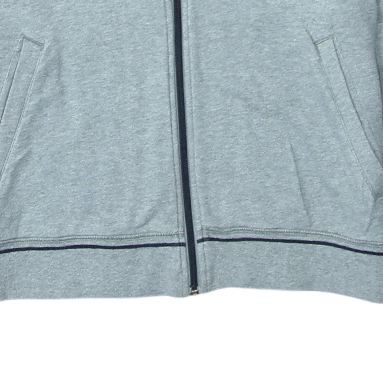 Armani Exchange Men's Grey Full Zip Cotton Sweatshirt M