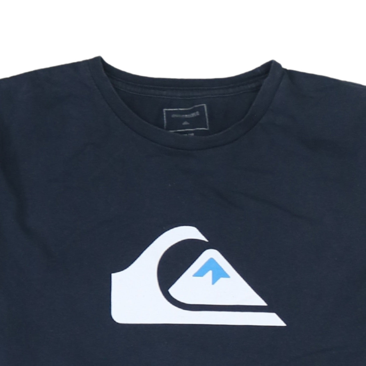 Quiksilver Men's Blue Short Sleeve Cotton Graphic T-Shirt M