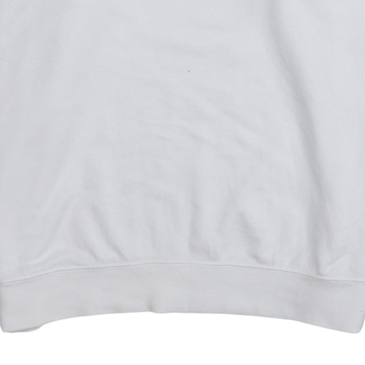 Nike Women's White Small Pullover Hoodie with Gold Logo