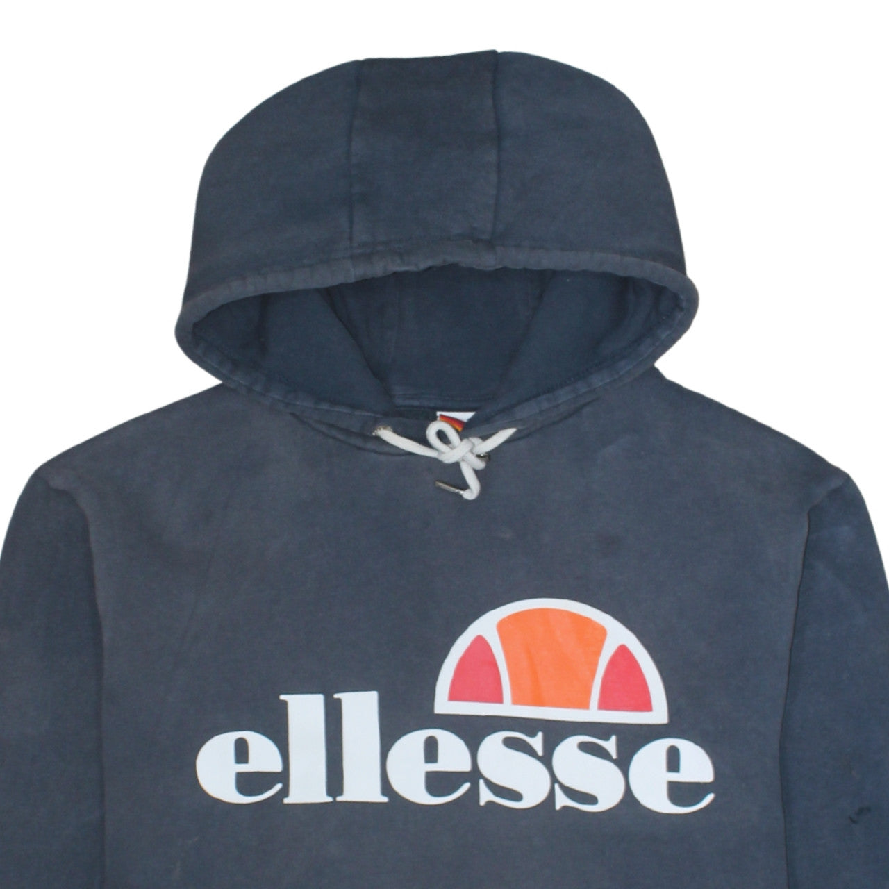 Ellesse Mens Blue XL Pullover Hooded Sweatshirt with Logo