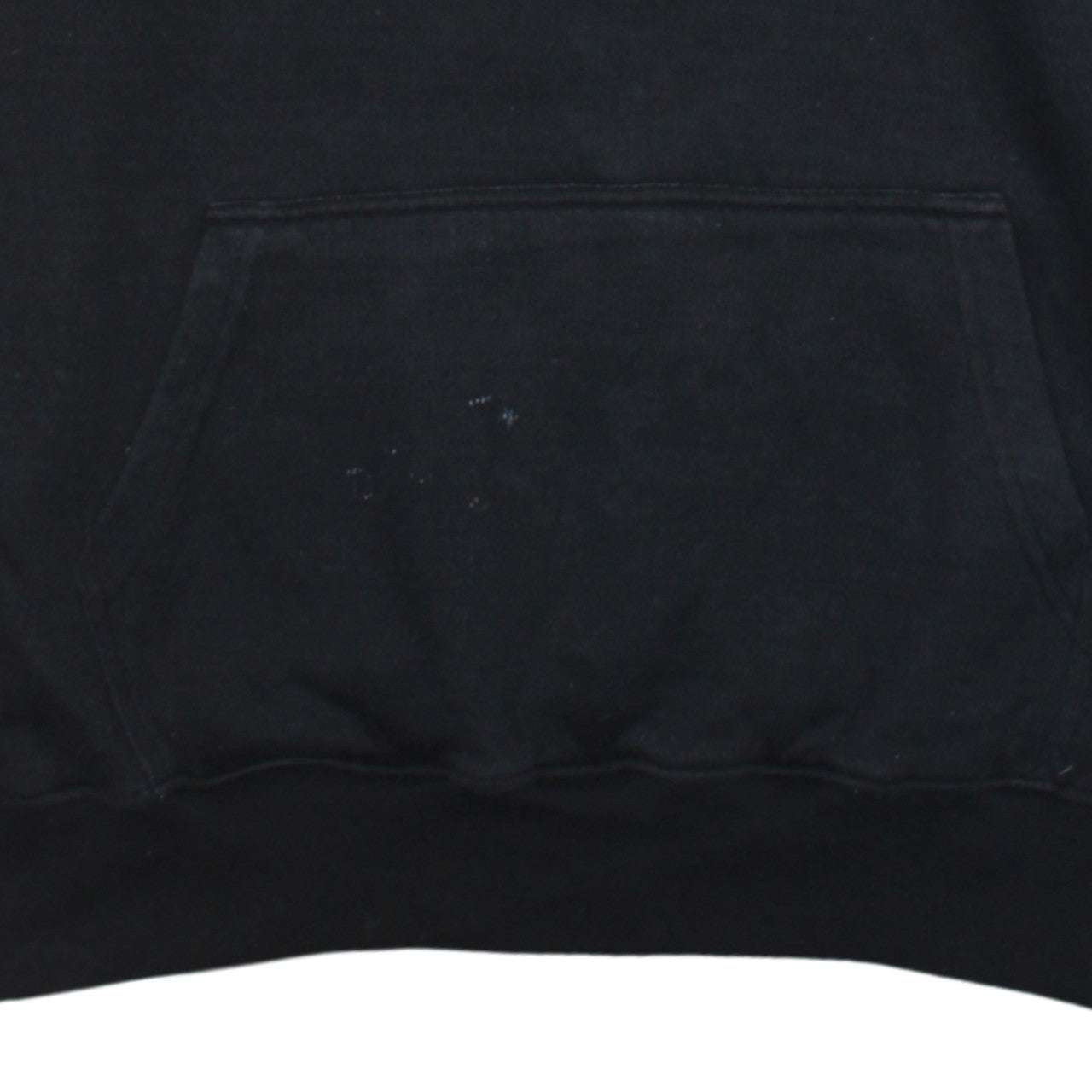 Tommy Hilfiger Men's Black Pullover Hoodie L Logo Fleece Sweatshirt