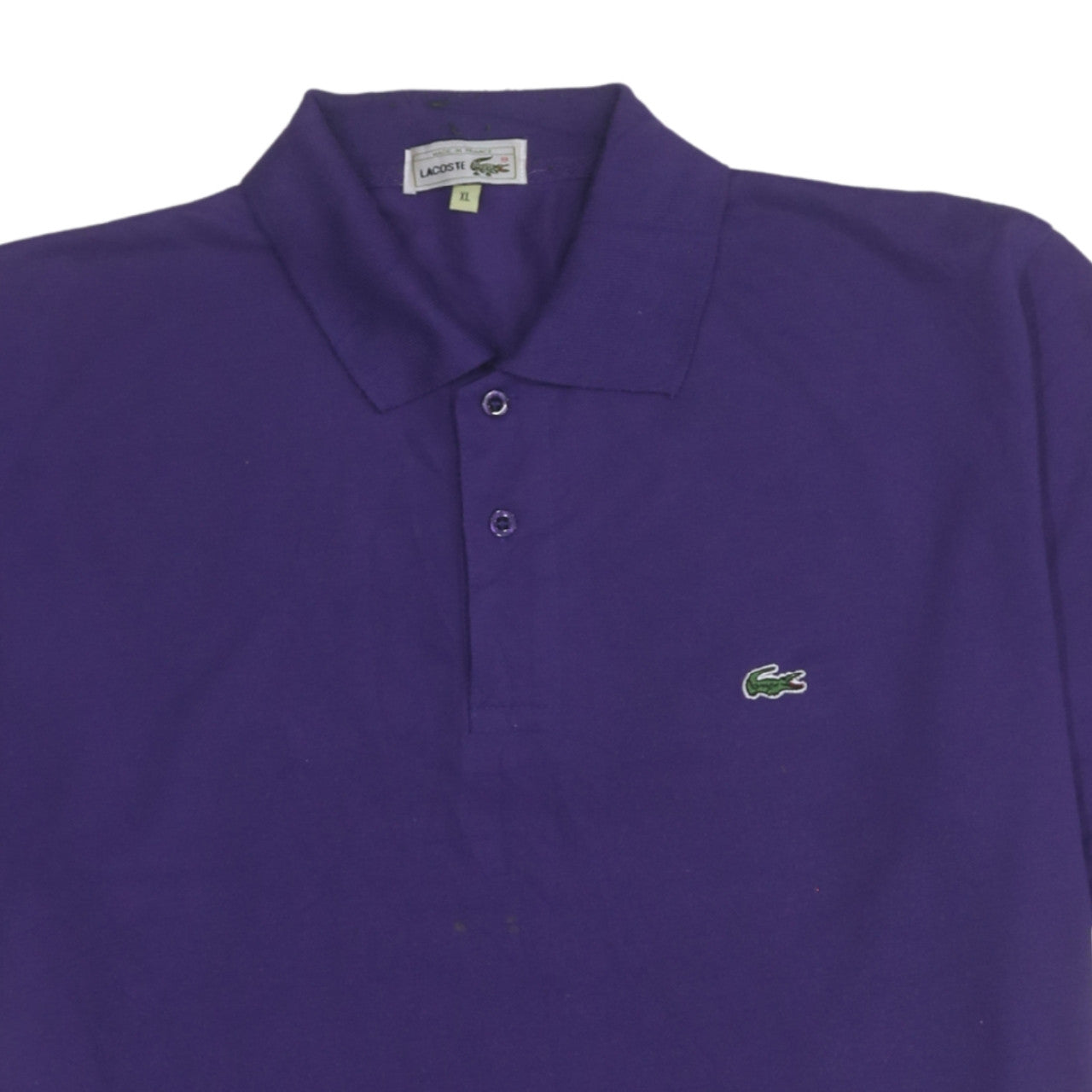 Lacoste Men's Purple Polo Shirt XL Cotton Blend Classic Fit