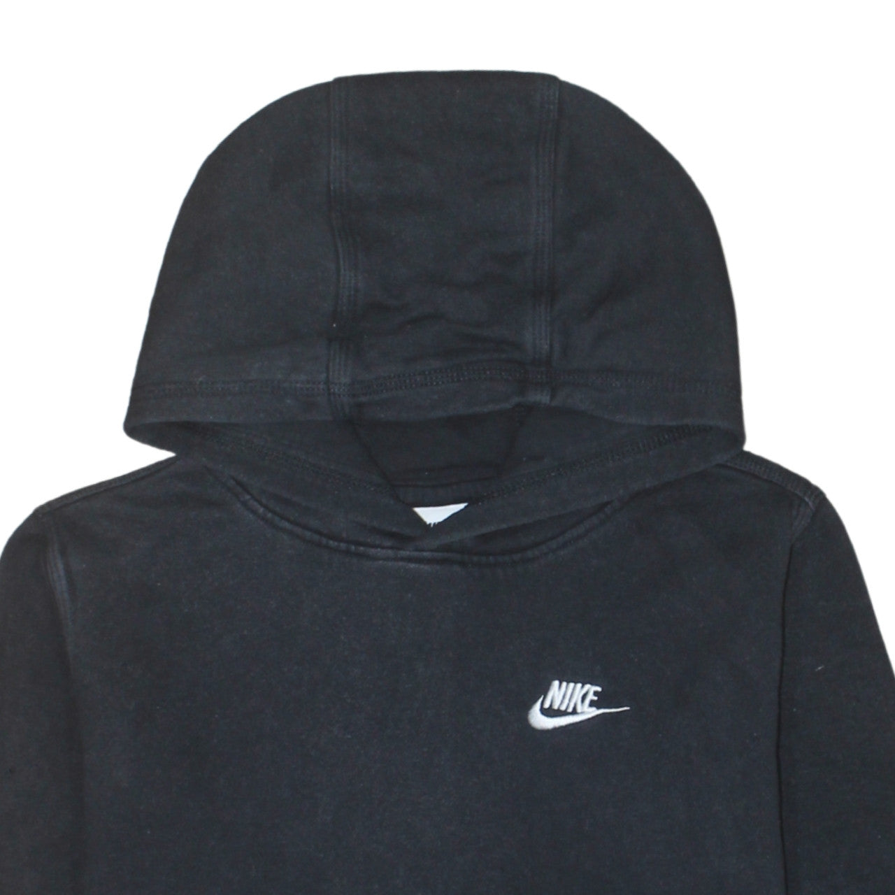 Nike Boys Black XL (158 cm) Pullover Hoodie Sweatshirt