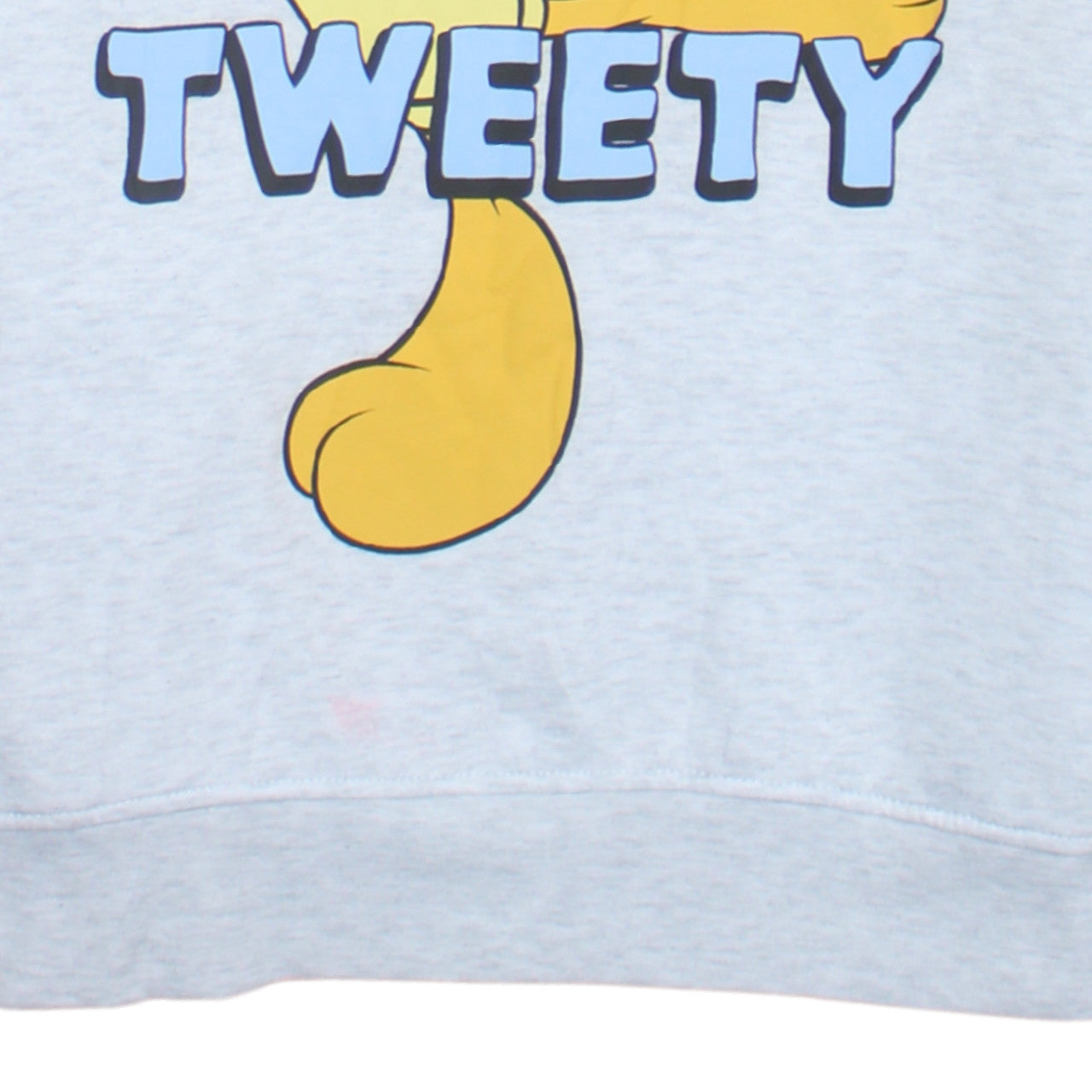 Primark Looney Tunes Women's Grey XS Tweety Graphic Pullover Hoodie