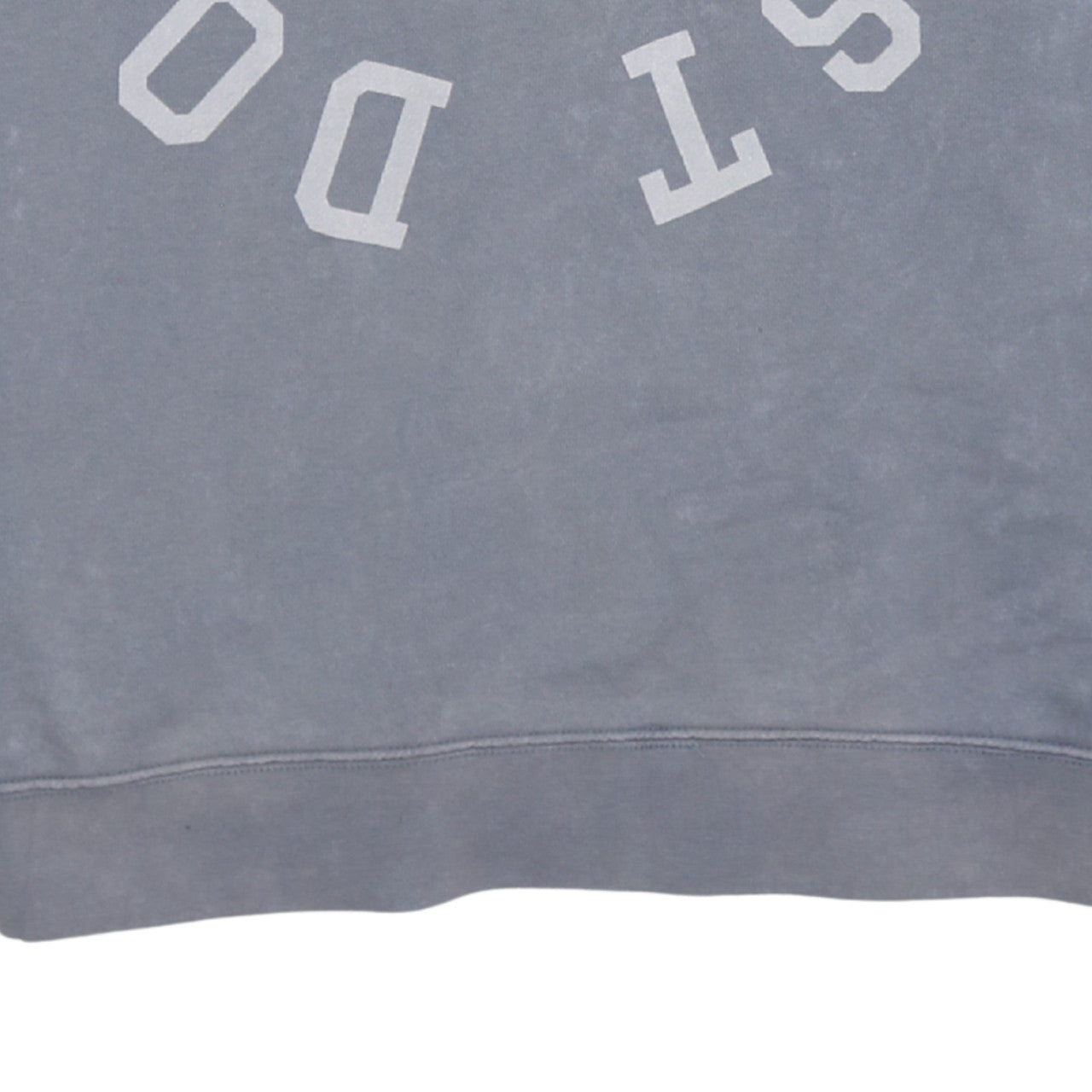 Nike Men's Grey Logo Crew Neck Pullover Sweatshirt Size L