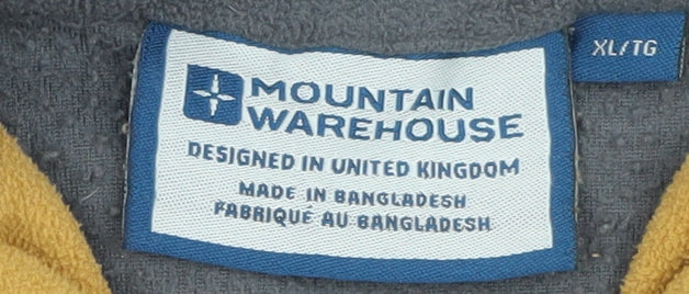 Mountain Warehouse Men's Brown Fleece Pullover Sweatshirt XL
