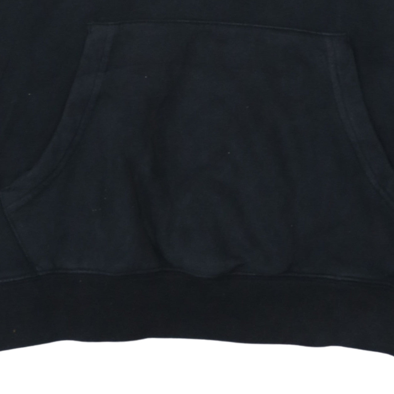 Champion Men's Black Pullover Hoodie Medium Logo Cotton Sweatshirt