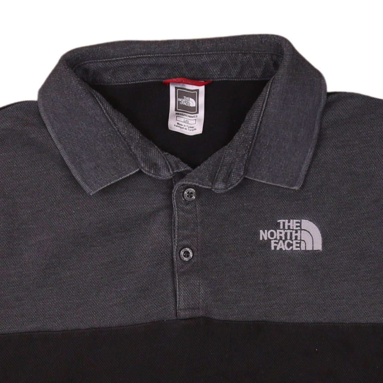 The North Face Men’s Black Collared Short Sleeve Polo L