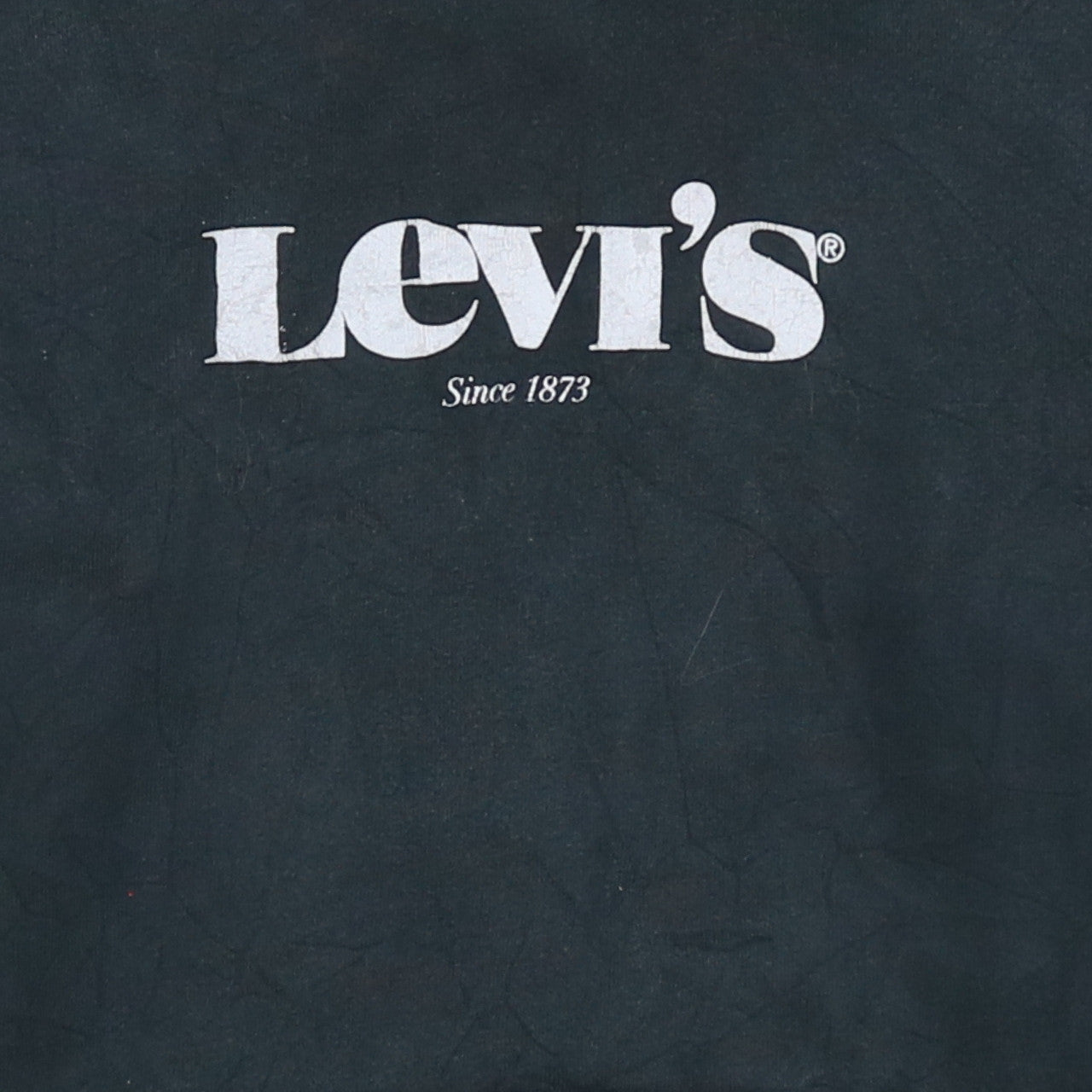 Levi's Men's Black M Pullover Hoodie with Logo Print