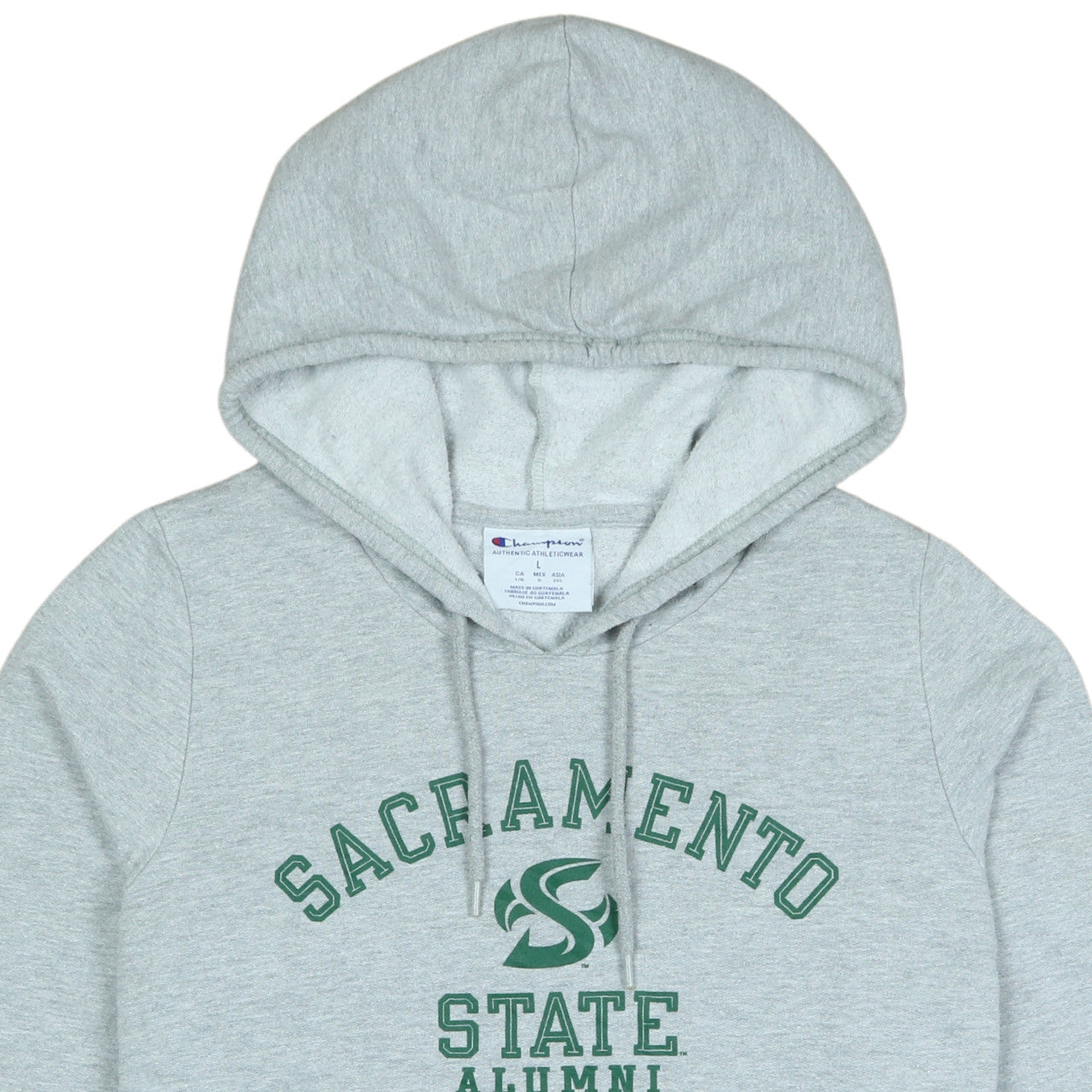 Champion Men's Grey Sacramento State Alumni Pullover Hoodie L