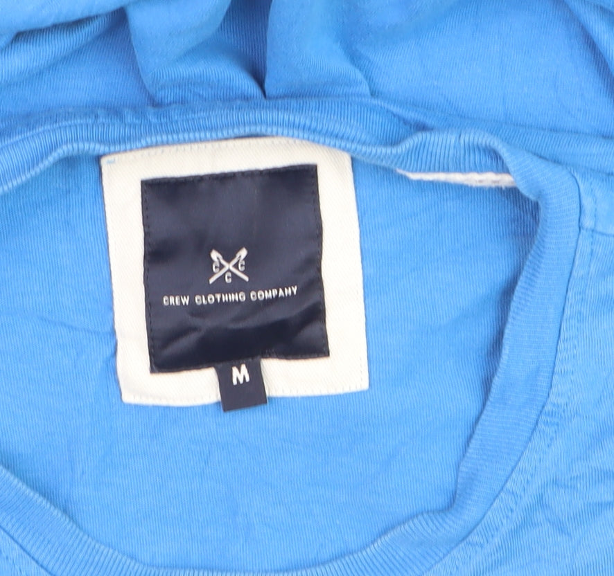 Crew Clothing Company Men's Blue M Crew Neck Cotton T-Shirt