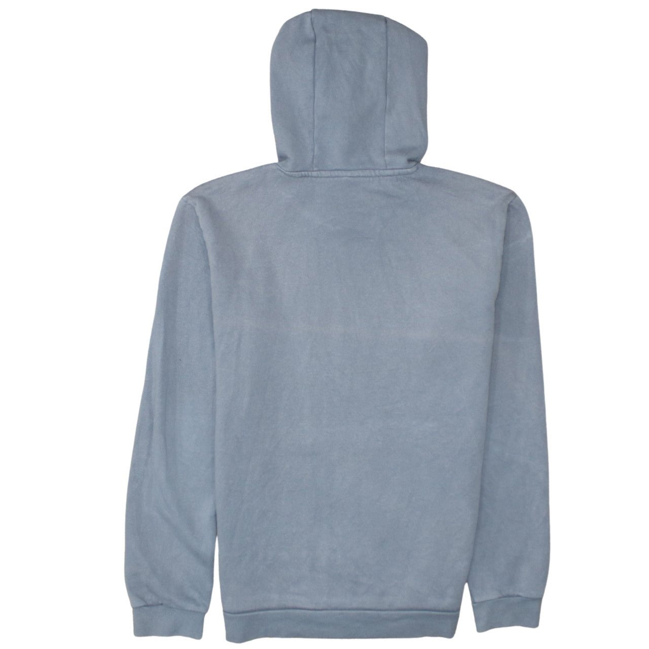 adidas Men Grey Small Pullover Hoodie Fleece Logo Sports Sweatshirt