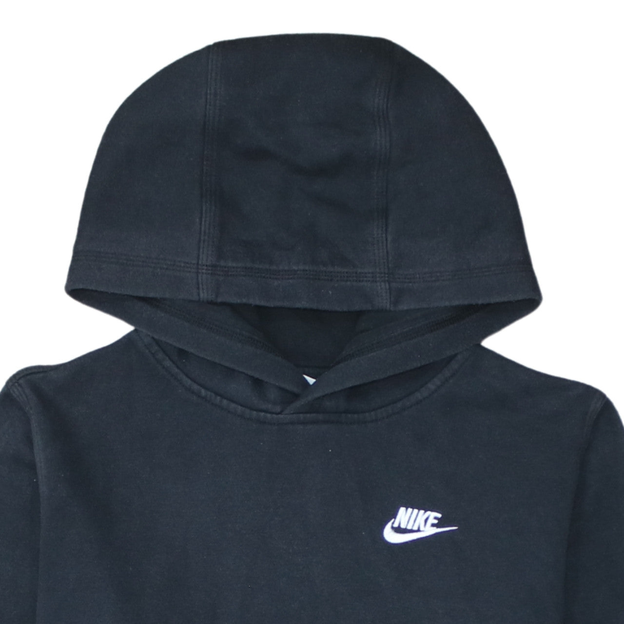 Nike Boys Black XL Pullover Hoodie Sweatshirt Cotton Blend