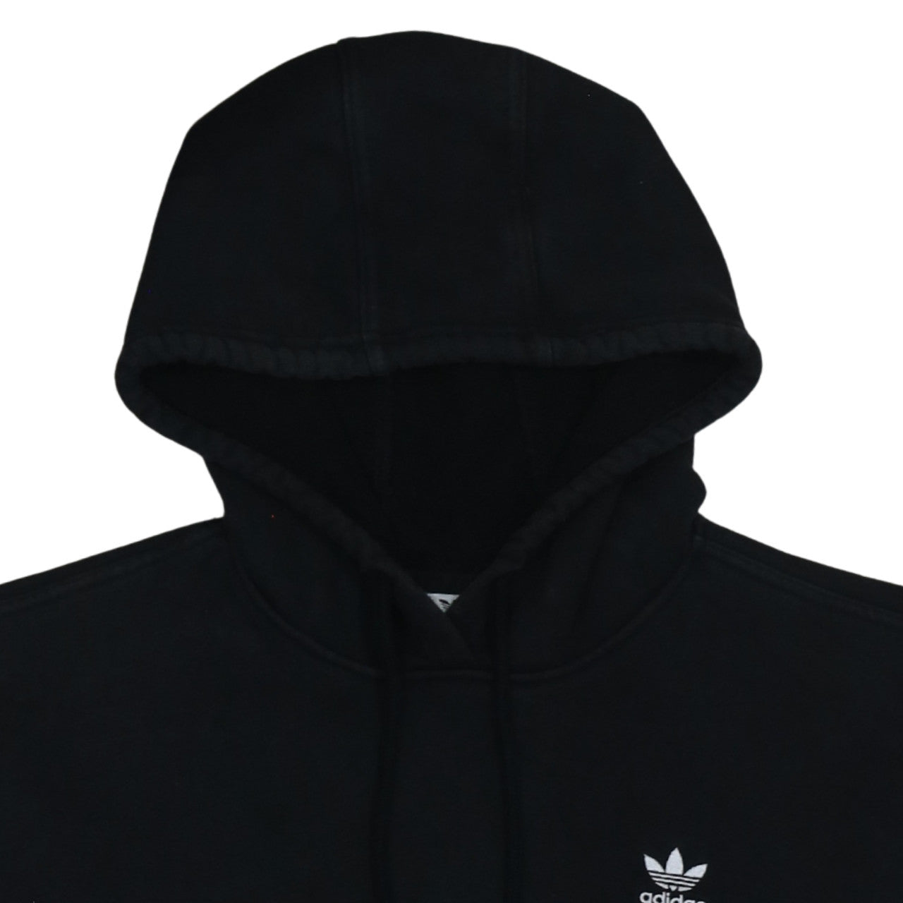 Adidas Womens Black Size 10 Pullover Hoodie with 3 Stripes Logo