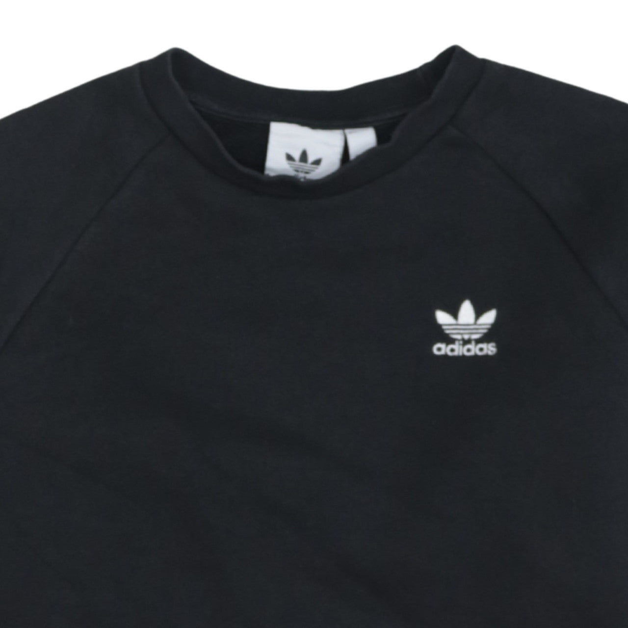 Adidas Men's Black XS Pullover Sweatshirt Crew Neck Fleece
