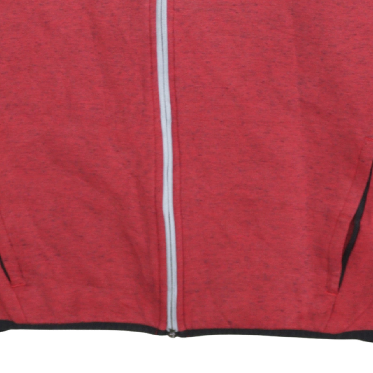 Puma Men's Red Full Zip Hoodie Size L Sports Casual Jacket