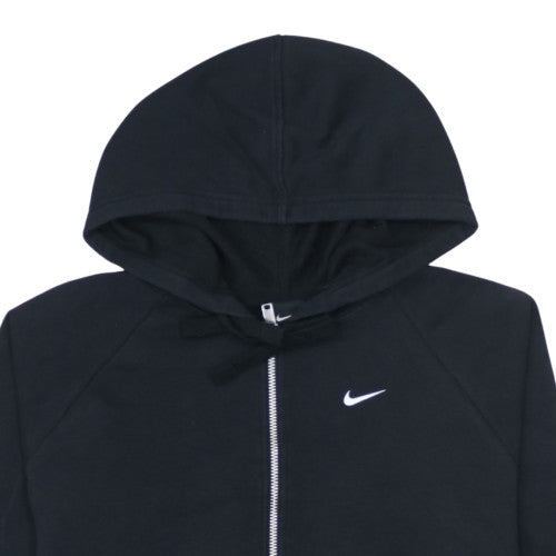 Nike Men's Black Small Full Zip Hoodie Fleece Sweatshirt