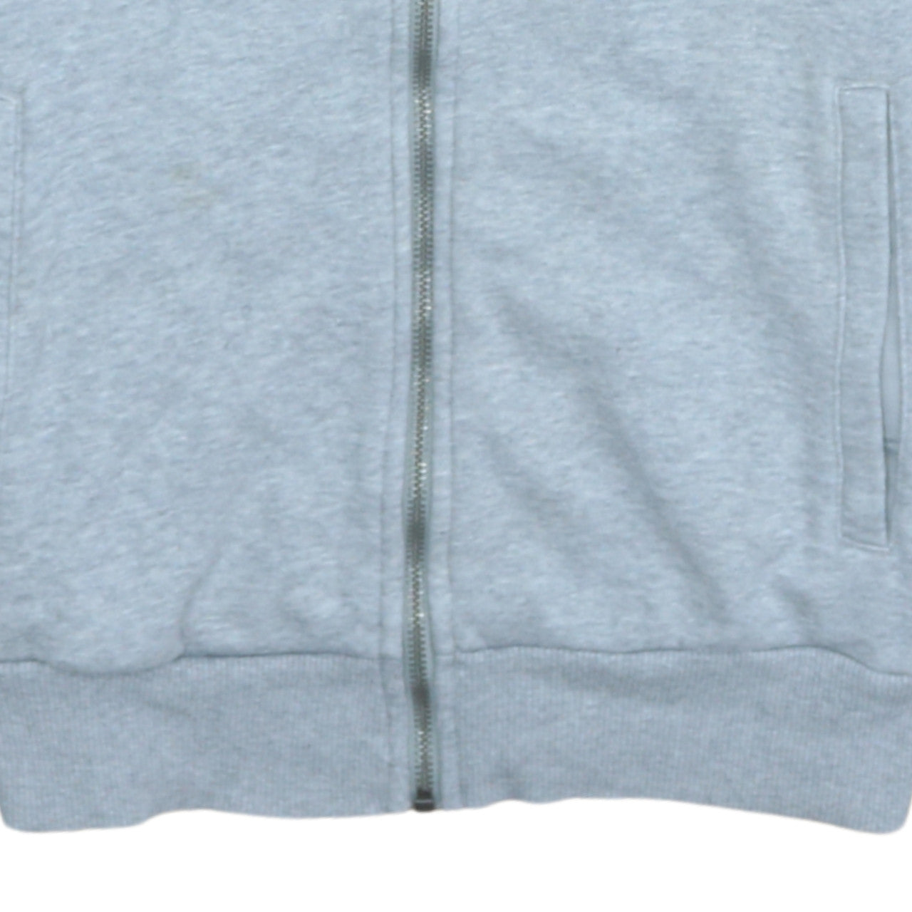 Adidas Originals Women's Grey Full Zip Hoodie UK 12
