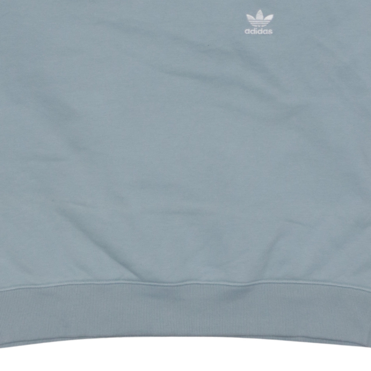 Adidas Women Blue Crew Neck Pullover Sweatshirt UK 12