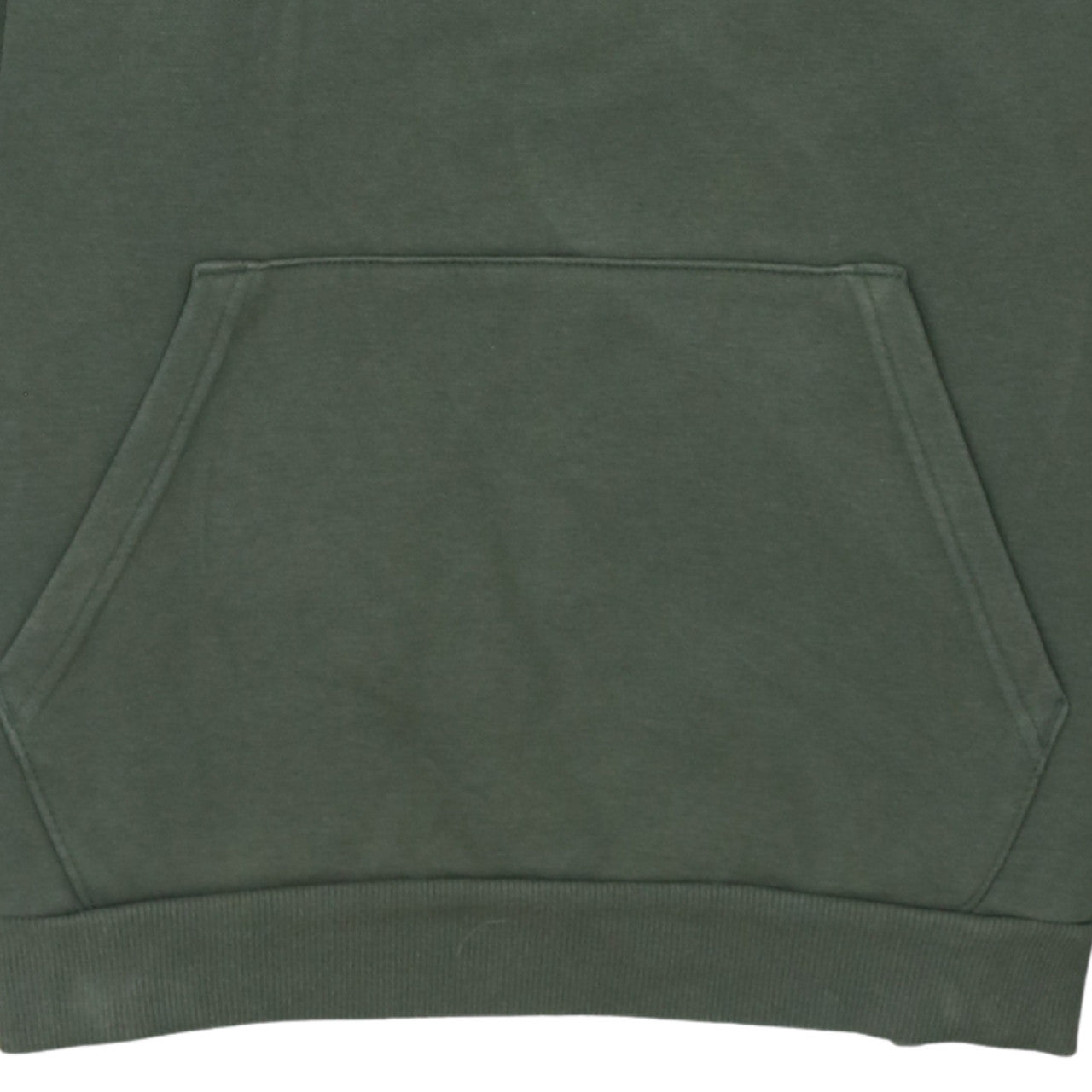 Puma Men's Green Pullover Hoodie Medium Sports Fleece Logo