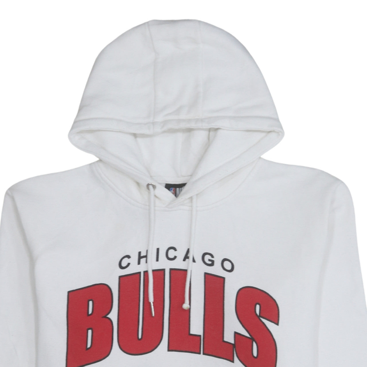 NBA Men’s White Chicago Bulls Hoodie Lavine 8 Logo Size L Pullover