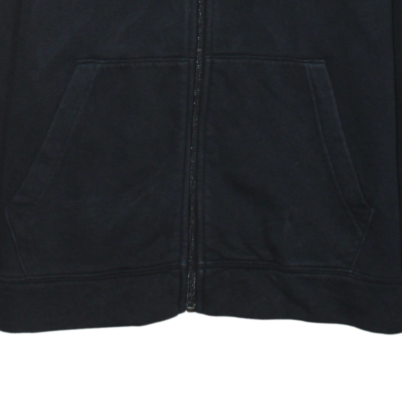 Nike Boys Black XL Full Zip Hoodie with Logo