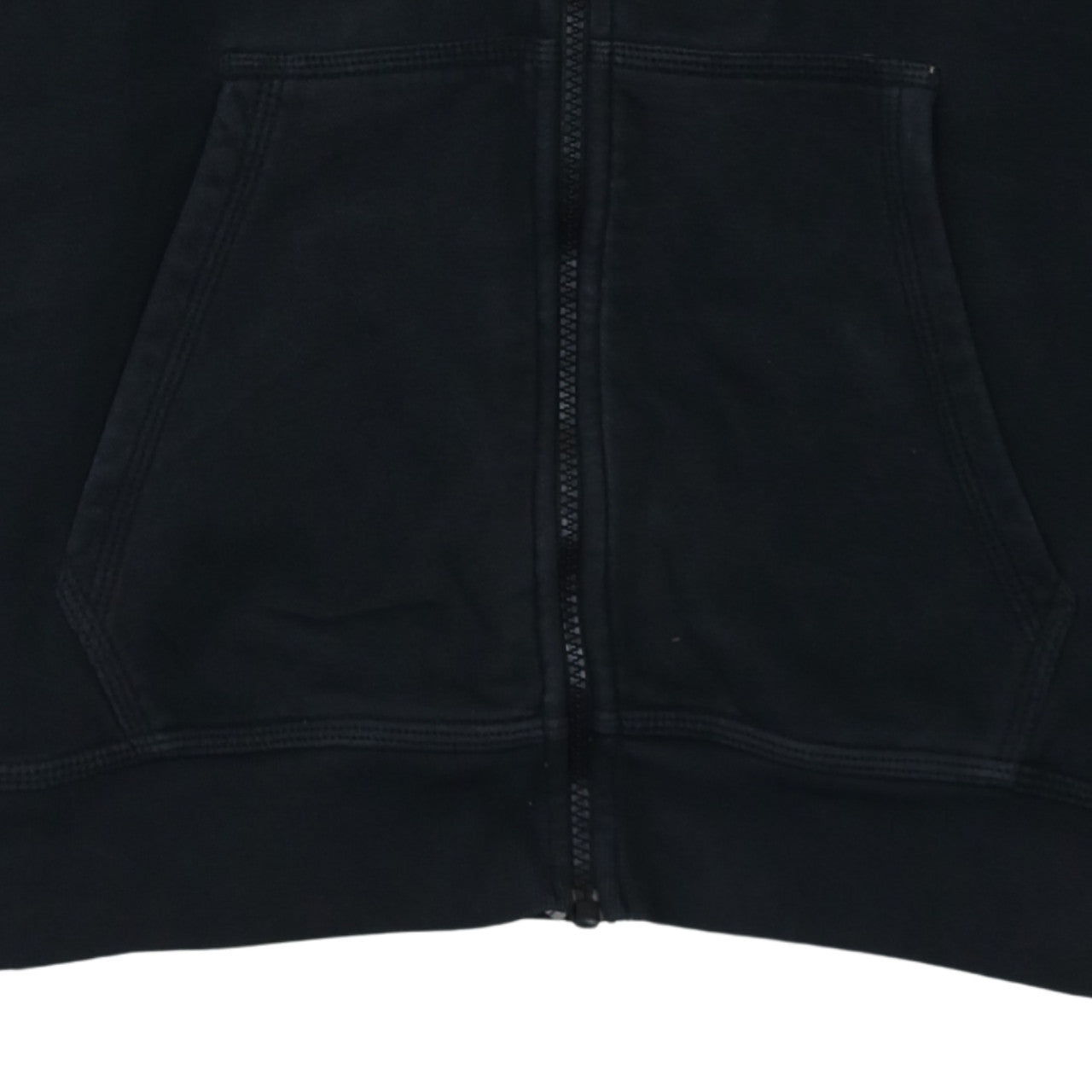 Nike Men's Black Full Zip Hoodie Size M Fleece Sportswear