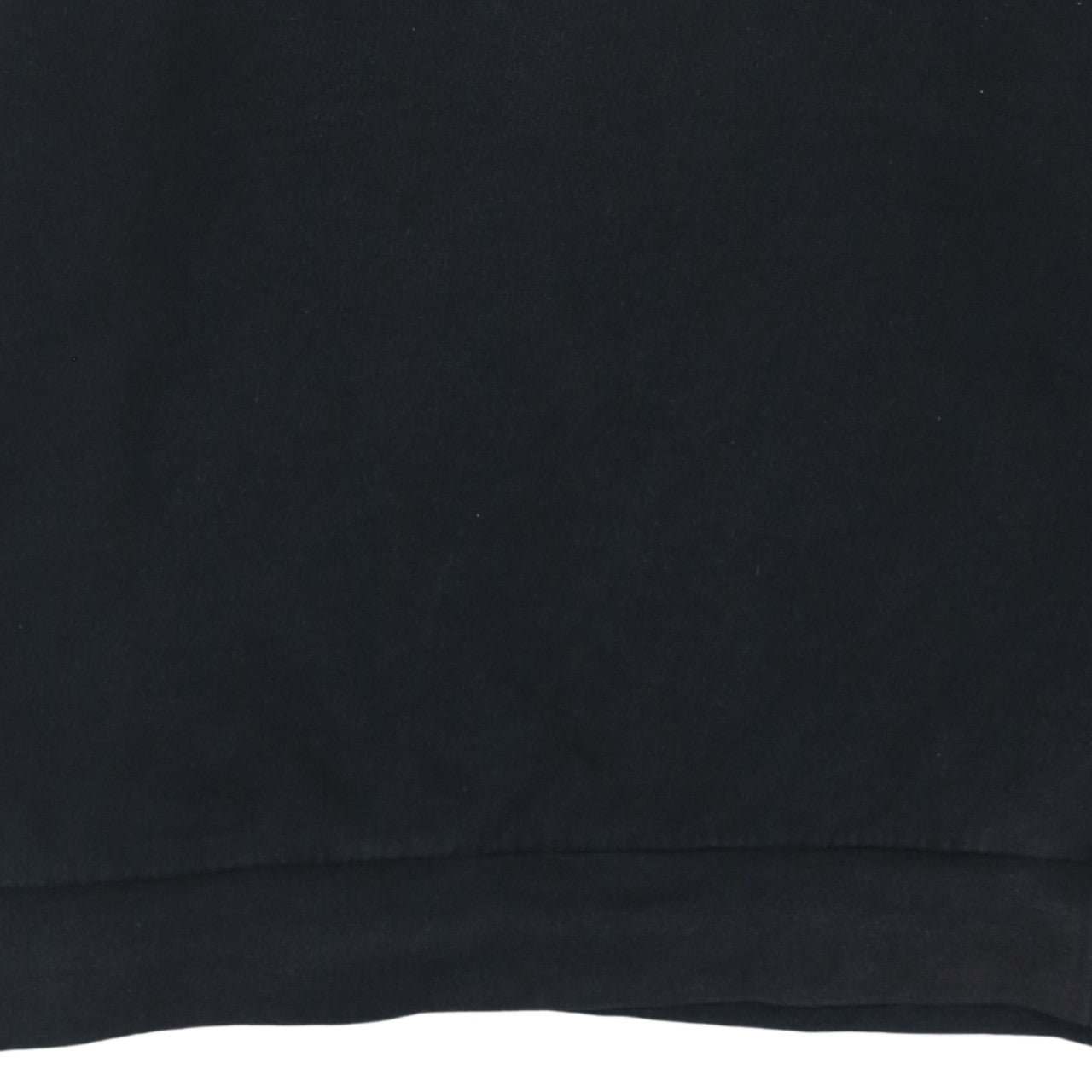 Adidas Men's Black XL Pullover Sweatshirt with Logo Striped Long Sleeves