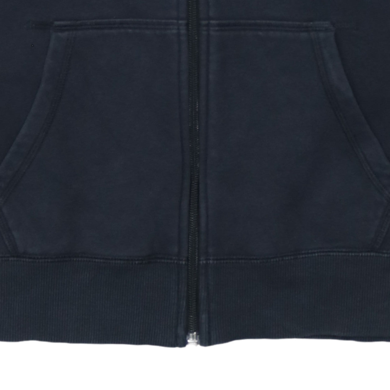 Nike Boys Black Full Zip Hoodie L 12-13 Years Fleece Sweatshirt