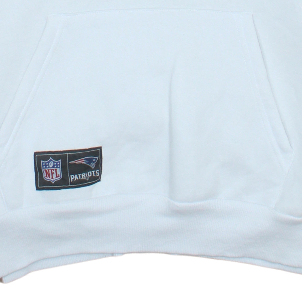 Primark Men’s White NFL Patriots Pullover Hoodie Size M
