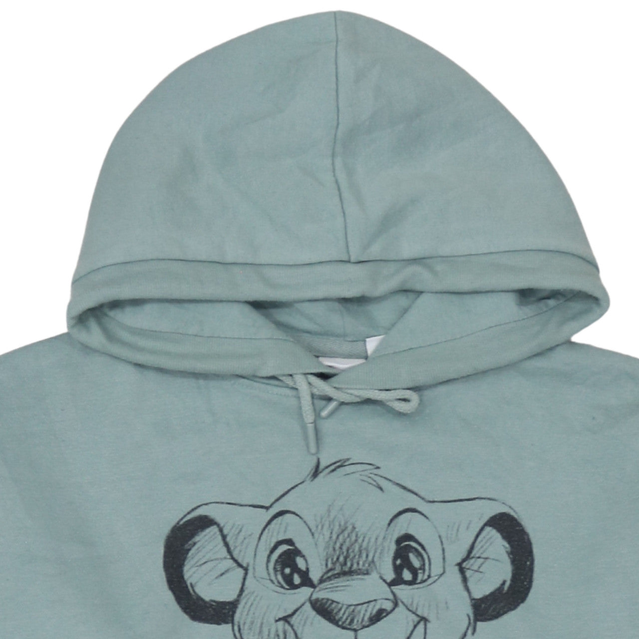 Disney Women’s Green Simba Pullover Hoodie Small
