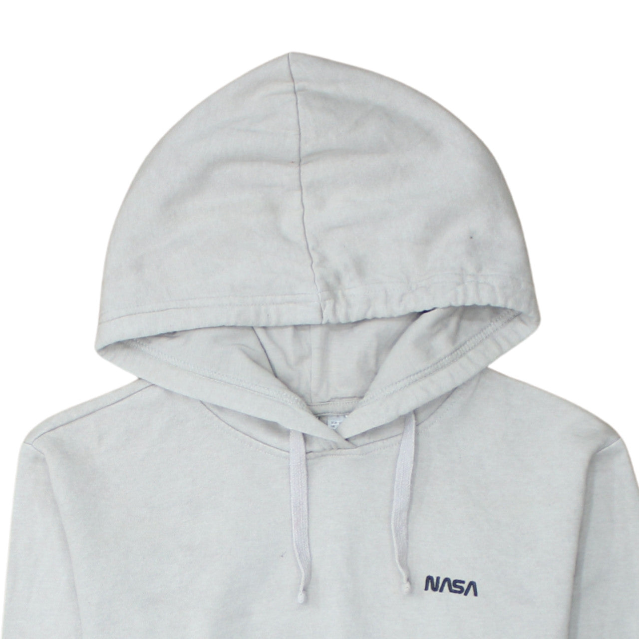 H&M Divided Women’s Grey NASA Pullover Hoodie XS Cotton Blend