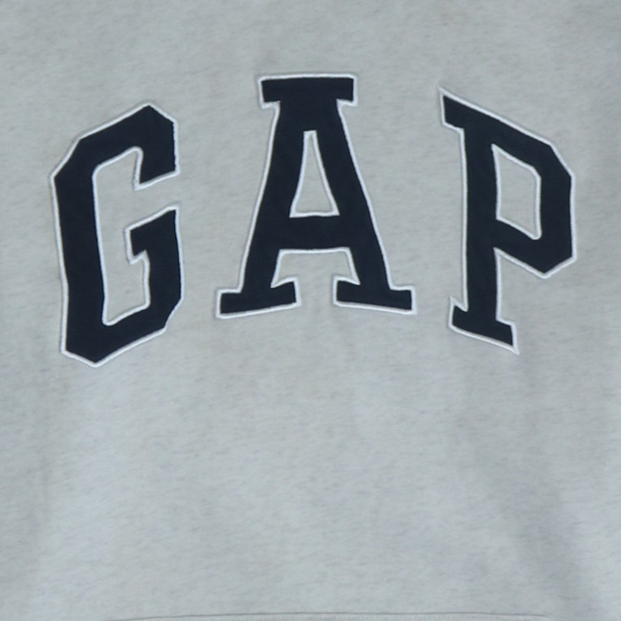 GAP Mens Grey XL Pullover Hoodie Fleece Logo Sweatshirt