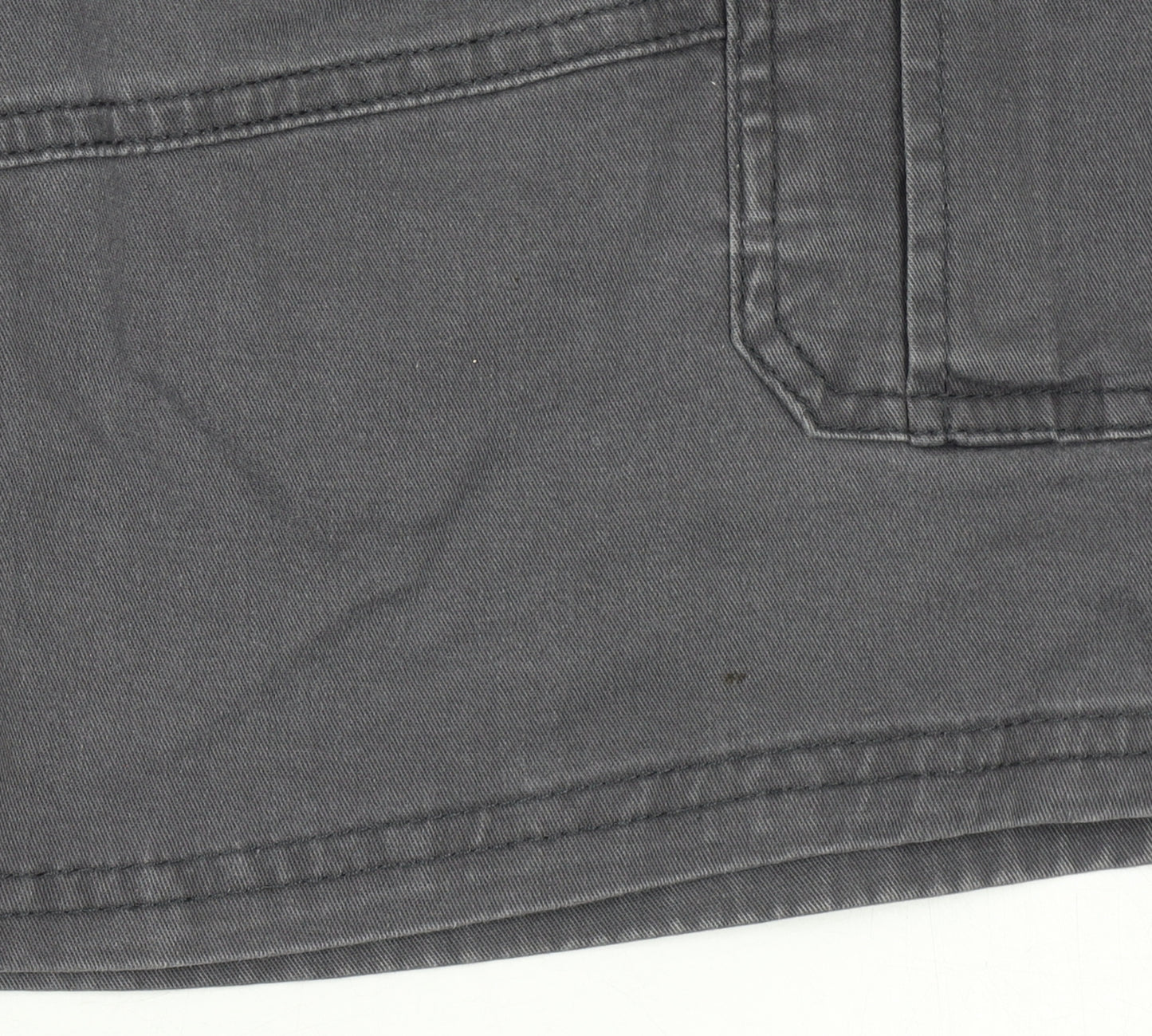 Wrangler Men's Grey Cargo Shorts Size XL 42in Cotton Stretch