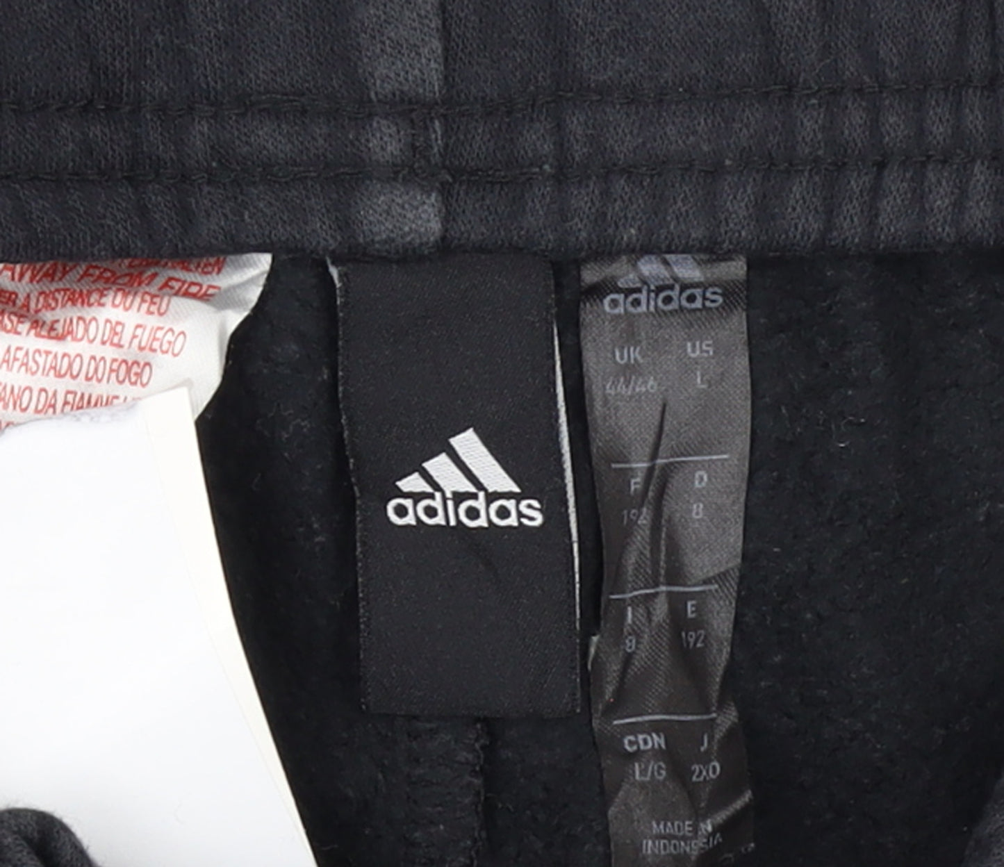 Adidas Men's Black Jogger Trousers L Sports Casual