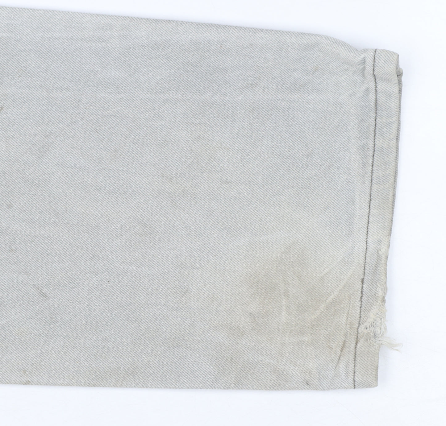 Lee Men's Grey Regular Fit Straight Jeans 34x32 Denim