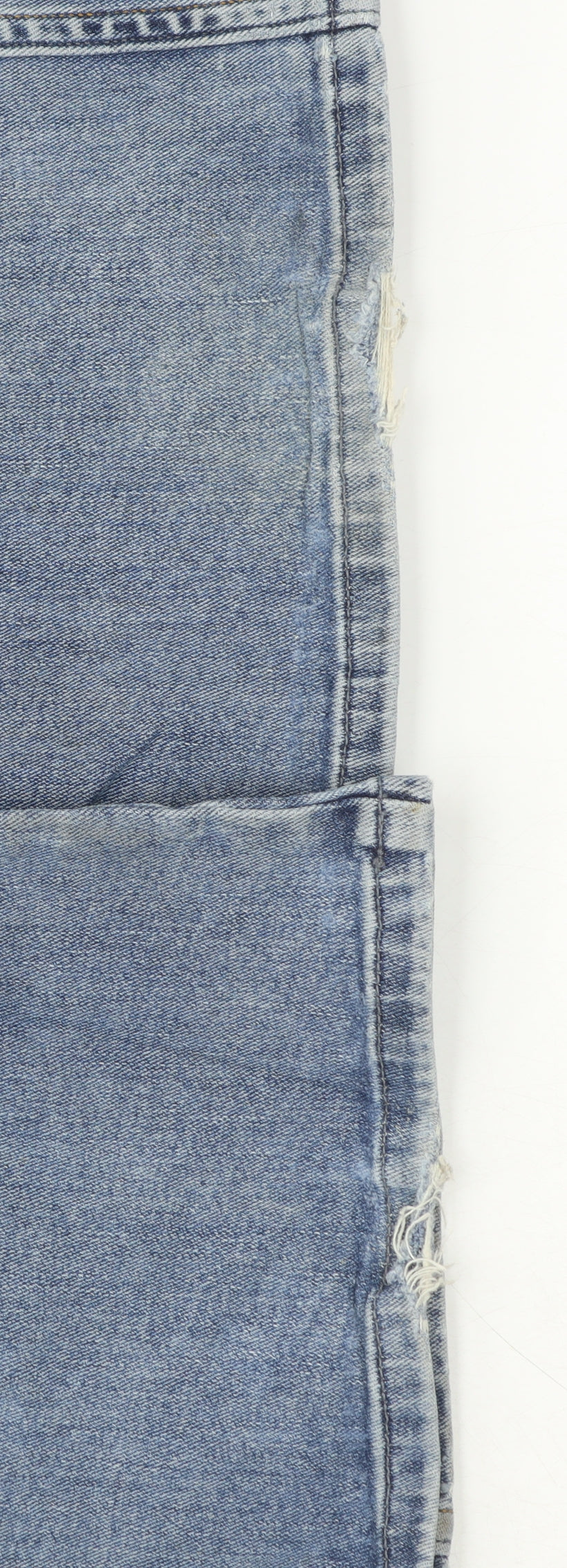 Wrangler Men's Blue Straight Leg Denim Jeans W34 L32 Regular Fit
