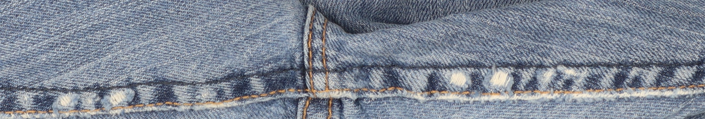 Wrangler Womens Blue Bootcut Stretch Denim Jeans Size 16