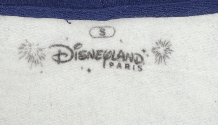 Disneyland Paris Womens Grey Small Pullover Hoodie Mickey Graphic