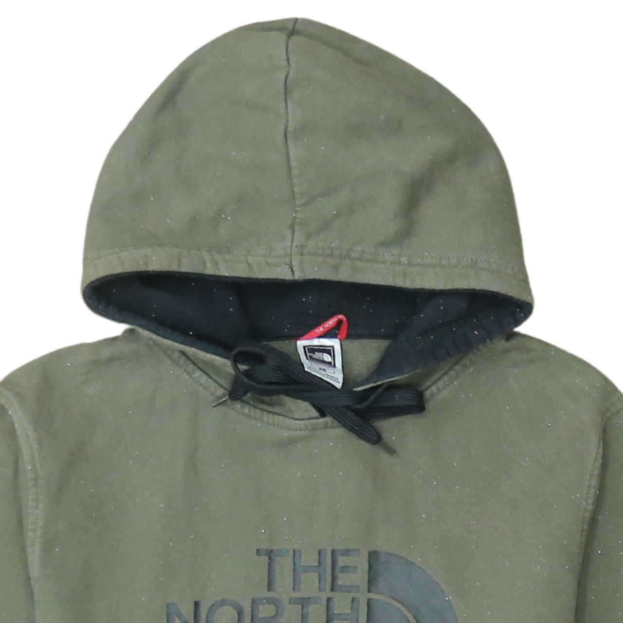 The North Face Men's Green Pullover Hoodie Size M Outdoor Fleece