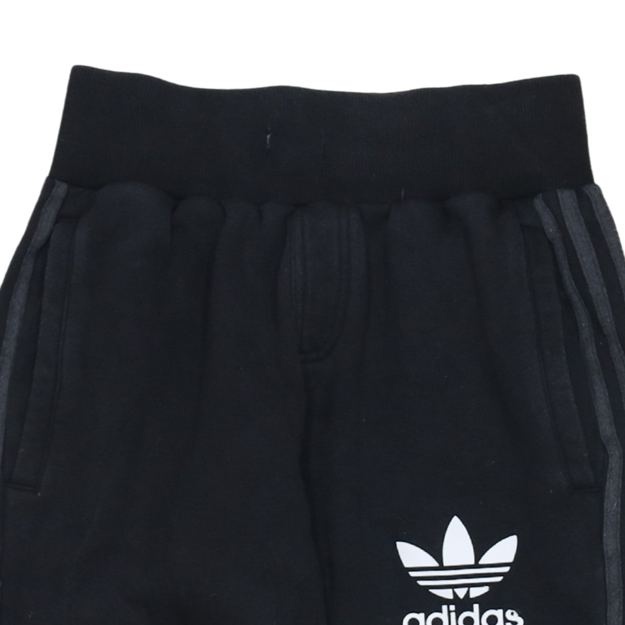 Adidas Womens Black Jogger Trousers Size S Elastic Waist Logo